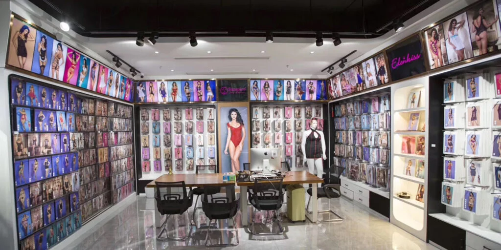 Sunspice Lingerie Our showroom in Yiwu